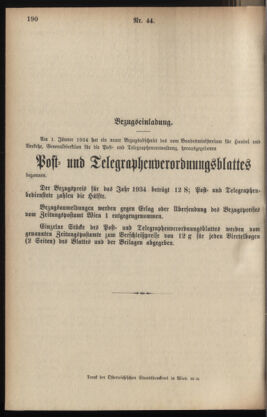 Post- und Telegraphen-Verordnungsblatt für das Verwaltungsgebiet des K.-K. Handelsministeriums 19340628 Seite: 10