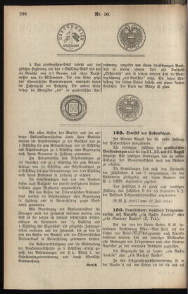 Post- und Telegraphen-Verordnungsblatt für das Verwaltungsgebiet des K.-K. Handelsministeriums 19340731 Seite: 2