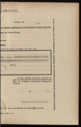 Post- und Telegraphen-Verordnungsblatt für das Verwaltungsgebiet des K.-K. Handelsministeriums 19340803 Seite: 5