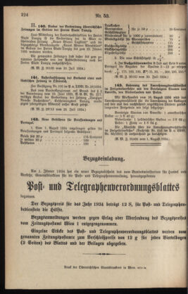 Post- und Telegraphen-Verordnungsblatt für das Verwaltungsgebiet des K.-K. Handelsministeriums 19340803 Seite: 8