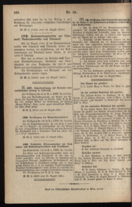 Post- und Telegraphen-Verordnungsblatt für das Verwaltungsgebiet des K.-K. Handelsministeriums 19340827 Seite: 2