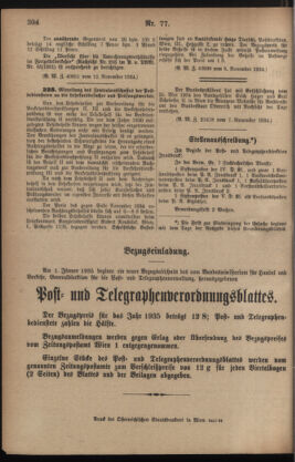 Post- und Telegraphen-Verordnungsblatt für das Verwaltungsgebiet des K.-K. Handelsministeriums 19341120 Seite: 2