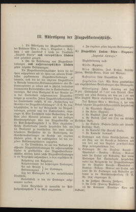 Post- und Telegraphen-Verordnungsblatt für das Verwaltungsgebiet des K.-K. Handelsministeriums 19341120 Seite: 6