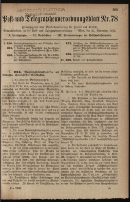 Post- und Telegraphen-Verordnungsblatt für das Verwaltungsgebiet des K.-K. Handelsministeriums