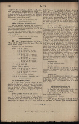 Post- und Telegraphen-Verordnungsblatt für das Verwaltungsgebiet des K.-K. Handelsministeriums 19341125 Seite: 2