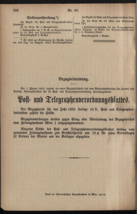 Post- und Telegraphen-Verordnungsblatt für das Verwaltungsgebiet des K.-K. Handelsministeriums 19341218 Seite: 20