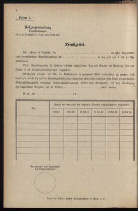 Post- und Telegraphen-Verordnungsblatt für das Verwaltungsgebiet des K.-K. Handelsministeriums 19350131 Seite: 10