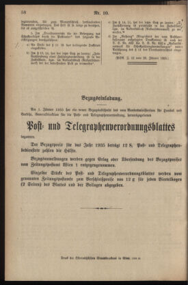 Post- und Telegraphen-Verordnungsblatt für das Verwaltungsgebiet des K.-K. Handelsministeriums 19350214 Seite: 8