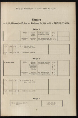 Post- und Telegraphen-Verordnungsblatt für das Verwaltungsgebiet des K.-K. Handelsministeriums 19350311 Seite: 3