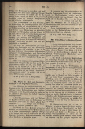 Post- und Telegraphen-Verordnungsblatt für das Verwaltungsgebiet des K.-K. Handelsministeriums 19350320 Seite: 2