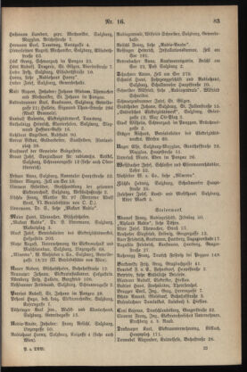 Post- und Telegraphen-Verordnungsblatt für das Verwaltungsgebiet des K.-K. Handelsministeriums 19350323 Seite: 11