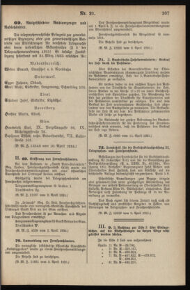 Post- und Telegraphen-Verordnungsblatt für das Verwaltungsgebiet des K.-K. Handelsministeriums 19350419 Seite: 3