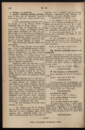 Post- und Telegraphen-Verordnungsblatt für das Verwaltungsgebiet des K.-K. Handelsministeriums 19350429 Seite: 2