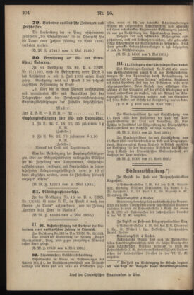 Post- und Telegraphen-Verordnungsblatt für das Verwaltungsgebiet des K.-K. Handelsministeriums 19350513 Seite: 2