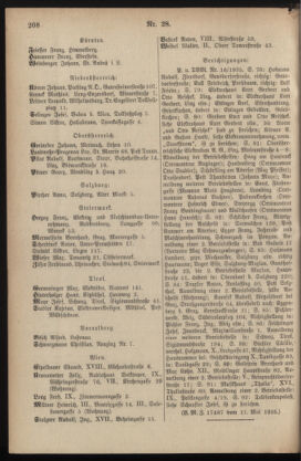 Post- und Telegraphen-Verordnungsblatt für das Verwaltungsgebiet des K.-K. Handelsministeriums 19350520 Seite: 2