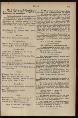 Post- und Telegraphen-Verordnungsblatt für das Verwaltungsgebiet des K.-K. Handelsministeriums 19350520 Seite: 3