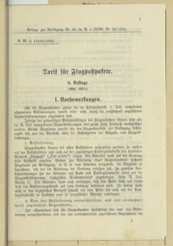 Post- und Telegraphen-Verordnungsblatt für das Verwaltungsgebiet des K.-K. Handelsministeriums 19350520 Seite: 9