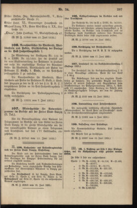 Post- und Telegraphen-Verordnungsblatt für das Verwaltungsgebiet des K.-K. Handelsministeriums 19350625 Seite: 3