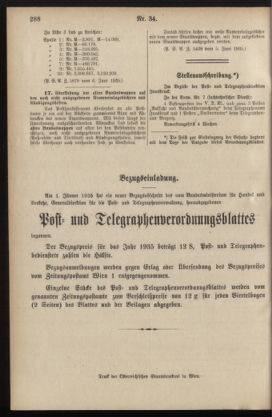 Post- und Telegraphen-Verordnungsblatt für das Verwaltungsgebiet des K.-K. Handelsministeriums 19350625 Seite: 4