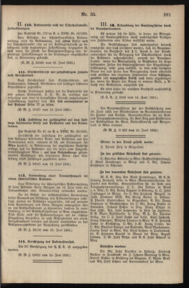 Post- und Telegraphen-Verordnungsblatt für das Verwaltungsgebiet des K.-K. Handelsministeriums 19350704 Seite: 3