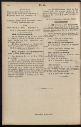 Post- und Telegraphen-Verordnungsblatt für das Verwaltungsgebiet des K.-K. Handelsministeriums 19350914 Seite: 10