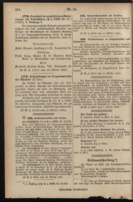 Post- und Telegraphen-Verordnungsblatt für das Verwaltungsgebiet des K.-K. Handelsministeriums 19351021 Seite: 2