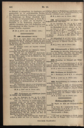 Post- und Telegraphen-Verordnungsblatt für das Verwaltungsgebiet des K.-K. Handelsministeriums 19351031 Seite: 8