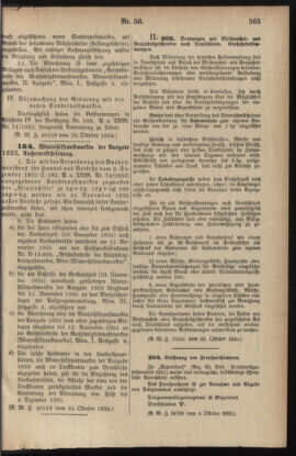 Post- und Telegraphen-Verordnungsblatt für das Verwaltungsgebiet des K.-K. Handelsministeriums 19351105 Seite: 3