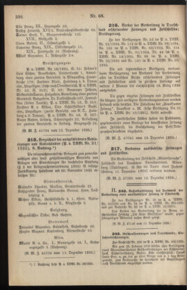 Post- und Telegraphen-Verordnungsblatt für das Verwaltungsgebiet des K.-K. Handelsministeriums 19351218 Seite: 2