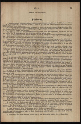 Post- und Telegraphen-Verordnungsblatt für das Verwaltungsgebiet des K.-K. Handelsministeriums 19360121 Seite: 5