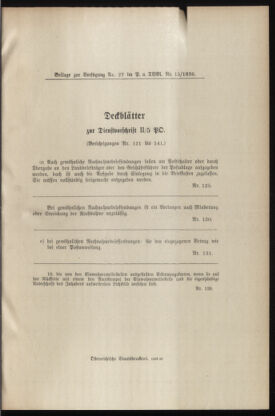 Post- und Telegraphen-Verordnungsblatt für das Verwaltungsgebiet des K.-K. Handelsministeriums 19360228 Seite: 3