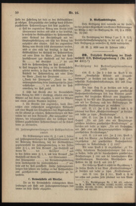 Post- und Telegraphen-Verordnungsblatt für das Verwaltungsgebiet des K.-K. Handelsministeriums 19360306 Seite: 2