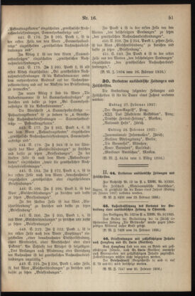 Post- und Telegraphen-Verordnungsblatt für das Verwaltungsgebiet des K.-K. Handelsministeriums 19360306 Seite: 3