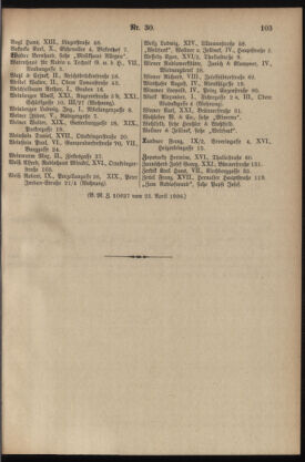 Post- und Telegraphen-Verordnungsblatt für das Verwaltungsgebiet des K.-K. Handelsministeriums 19360502 Seite: 23