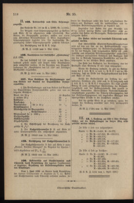 Post- und Telegraphen-Verordnungsblatt für das Verwaltungsgebiet des K.-K. Handelsministeriums 19360519 Seite: 4