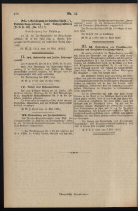 Post- und Telegraphen-Verordnungsblatt für das Verwaltungsgebiet des K.-K. Handelsministeriums 19360527 Seite: 4