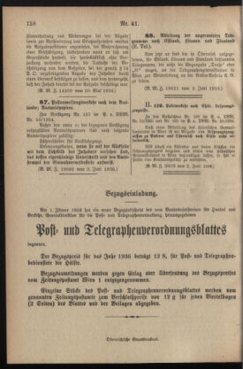 Post- und Telegraphen-Verordnungsblatt für das Verwaltungsgebiet des K.-K. Handelsministeriums 19360608 Seite: 2