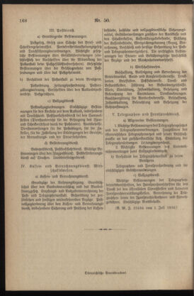 Post- und Telegraphen-Verordnungsblatt für das Verwaltungsgebiet des K.-K. Handelsministeriums 19360710 Seite: 6