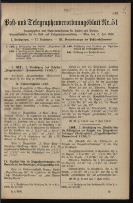 Post- und Telegraphen-Verordnungsblatt für das Verwaltungsgebiet des K.-K. Handelsministeriums