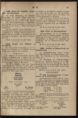 Post- und Telegraphen-Verordnungsblatt für das Verwaltungsgebiet des K.-K. Handelsministeriums 19360730 Seite: 3