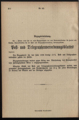 Post- und Telegraphen-Verordnungsblatt für das Verwaltungsgebiet des K.-K. Handelsministeriums 19361015 Seite: 4