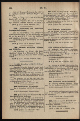 Post- und Telegraphen-Verordnungsblatt für das Verwaltungsgebiet des K.-K. Handelsministeriums 19361113 Seite: 2