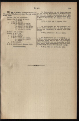 Post- und Telegraphen-Verordnungsblatt für das Verwaltungsgebiet des K.-K. Handelsministeriums 19361113 Seite: 7