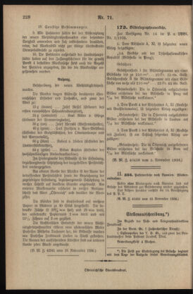 Post- und Telegraphen-Verordnungsblatt für das Verwaltungsgebiet des K.-K. Handelsministeriums 19361119 Seite: 2