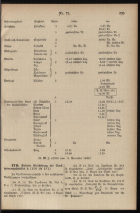 Post- und Telegraphen-Verordnungsblatt für das Verwaltungsgebiet des K.-K. Handelsministeriums 19361126 Seite: 7