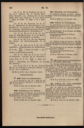 Post- und Telegraphen-Verordnungsblatt für das Verwaltungsgebiet des K.-K. Handelsministeriums 19361126 Seite: 8