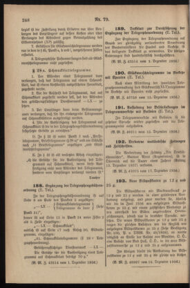 Post- und Telegraphen-Verordnungsblatt für das Verwaltungsgebiet des K.-K. Handelsministeriums 19361223 Seite: 2