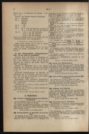 Post- und Telegraphen-Verordnungsblatt für das Verwaltungsgebiet des K.-K. Handelsministeriums 19370203 Seite: 2