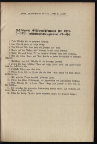 Post- und Telegraphen-Verordnungsblatt für das Verwaltungsgebiet des K.-K. Handelsministeriums 19370303 Seite: 3