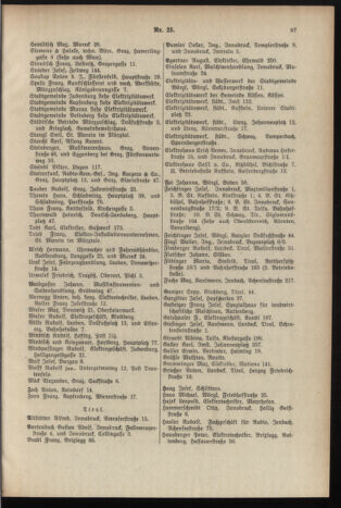 Post- und Telegraphen-Verordnungsblatt für das Verwaltungsgebiet des K.-K. Handelsministeriums 19370420 Seite: 15